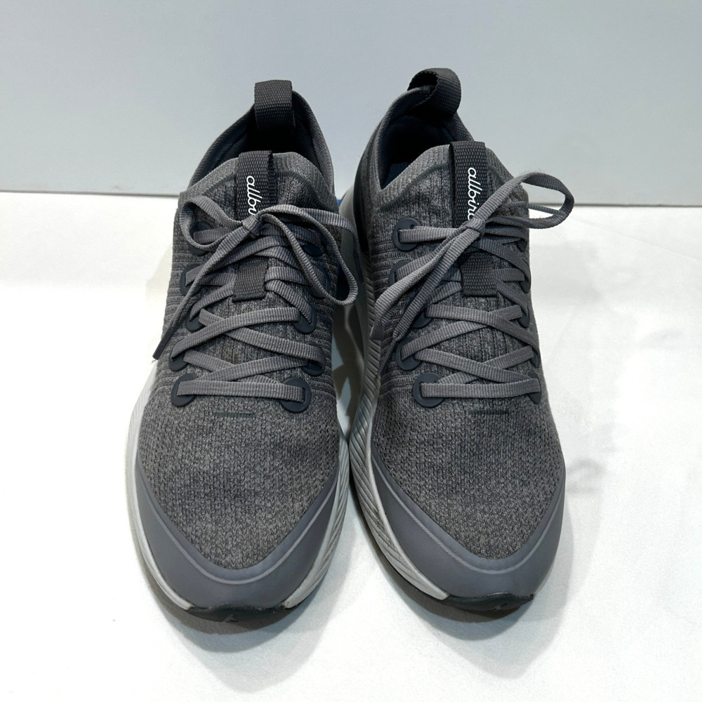 Allbirds Men’t Tree Runners/ Wool Runners Gray Knit- Size 9.